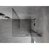 Mexen Mist-F cabina de duș pliabilă dreapta 120 x 120 cm, transparentă, gun metal - 8A6T-120-120-95-00-P