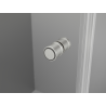 Mexen Mist-F cabina de duș pliabilă stânga 70 x 90 cm, transparentă, nichel periat - 8A6T-070-090-97-00-L