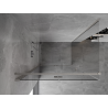 Mexen Mist-F cabina de duș pliabilă stânga 110 x 90 cm, transparent, nichel periat - 8A6T-110-090-97-00-L
