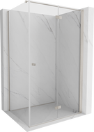 Mexen Mist-F cabină de duș pliabilă dreapta 120 x 90 cm, transparentă, nichel periat - 8A6T-120-090-97-00-P