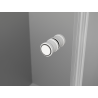 Mexen Mist-F Duo cabină de duș pliabilă stânga 100 x 85 cm, transparent, albă - 8A6-100L-085P-20-00