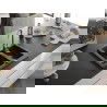 Mexen Carlos chiuvetă din granit 1,5 compartimente cu baterie de bucătărie Telma, negru/auriu metalizat - 6518-75-670200-50