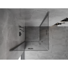 Mexen Mist-F Cabină de duș Duo pliabilă 85 x 85 cm, transparent, gri armă periat - 8A6-085L-085P-66-00
