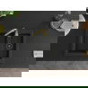 Mexen Carlos chiuvetă de granit cu 1,5 cuve cu baterie de bucătărie Telma, negru - 6518-77-670200-50-B