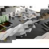 Mexen Carlos chiuvetă de granit cu 1,5 compartiment și baterie de bucătărie Telma, Neagră - 6518-77-670200-50-B