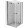 Mexen Mist-F Cabină de duș pliabilă Duo 85 x 85 cm, transparentă, metal armat - 8A6-085L-085P-95-00