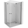Mexen Mist-F Duo cabină de duș pliabilă pe dreapta 85 x 105 cm, transparent, gun metal - 8A6-085L-105P-95-00