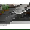 Mexen Cesar chiuvetă granit 1-cameră cu picurător și baterie bucătărie Duero, negru/argintiu metalic - 6514-73-671600-70-B