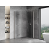 Mexen Mist-F Cabină de duș dublă pliabilă dreapta 85 x 120 cm, transparent, nichel periat - 8A6-085L-120P-97-00