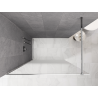 Mexen Kioto Perete de duș Walk-in 80 x 200 cm, ombre alb 8 mm, crom - 800-080-101-01-86