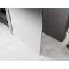 Mexen Kioto Walk-in zuhanyfal 70 x 200 cm, fehér ombre 8 mm, arany - 800-070-101-50-86