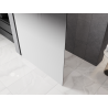 Mexen Kioto Walk-in zuhanyfal 90 x 200 cm, fehér ombre 8 mm, fekete - 800-090-101-70-86