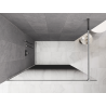 Mexen Kioto perete de duș Walk-in 120 x 200 cm, ombre negru 8 mm, crom - 800-120-101-01-76