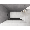 Mexen Kioto Panou de duș Walk-in 70 x 200 cm, ombre negru 8 mm, crom - 800-070-101-01-76
