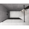 Mexen Kioto perete de duș Walk-in 90 x 200 cm, ombre negru 8 mm, negru - 800-090-101-70-76
