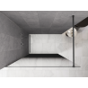 Mexen Kioto panou de duș Walk-in 150 x 200 cm, ombre negru 8 mm, metal pistol - 800-150-101-95-76