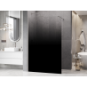 Mexen Kioto panou de duș Walk-in 150 x 200 cm, ombre negru 8 mm, nichel periat - 800-150-101-97-76