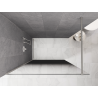 Mexen Kioto panou de duș Walk-in 150 x 200 cm, ombre negru 8 mm, nichel periat - 800-150-101-97-76