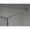 Mexen Kioto Walk-in zuhanyfal 70 x 200 cm, crackle grafit 12 mm, szálcsiszolt pisztolyszürke - 800-070-101-66-44-X