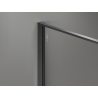 Mexen Kioto perete de duș Walk-in 90 x 200 cm, crackle grafit 12 mm, gun metal - 800-090-101-95-44-X