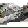 Mexen Bruno chiuvetă de granit cu un compartiment, cu picurător și baterie de bucătărie Duero, Neagră - 6513-77-671600-50-B