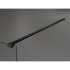Mexen Kioto perete de duș Walk-in 130 x 200 cm, bronz 8 mm, negru - 800-130-101-70-32