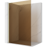 Mexen Kioto L panou de duș Walk-in 100 x 200 cm, bronz, auriu periat - 800-100-103-55-32