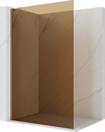 Mexen Kioto L Walk-in zuhanyfal 70 x 200 cm, bronz, rózsaarany - 800-070-103-60-32
