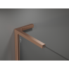 Mexen Kioto L Walk-in zuhanyfal 70 x 200 cm, bronz, csiszolt réz - 800-070-103-65-32