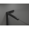 Mexen Kioto L Perete de duș Walk-in 70 x 200 cm, bronz, negru - 800-070-103-70-32