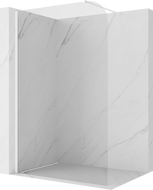 Mexen Kioto-P perete de duș Walk-in 100 x 200 cm, transparent 8 mm, alb - 800-100-101-20-00-P