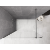 Mexen Kioto-P Walk-in zuhanyfal 110 x 200 cm, átlátszó 8 mm, pisztolyszürke - 800-110-101-95-00-P