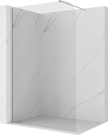 Mexen Kioto-P Walk-in zuhanyfal 70 x 200 cm, átlátszó 8 mm, kefélt nikkel - 800-070-101-97-00-P