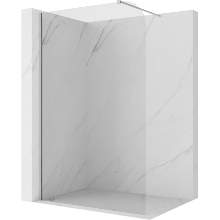 Mexen Kioto-P Perete de duș Walk-in 80 x 200 cm, transparent 8 mm, nichel periat - 800-080-101-97-00-P