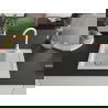 Mexen Enzo chiuvetă de granit cu un compartiment, cu picurător și  baterie de bucătărie Telma, Albă - 6506-20-670200-20