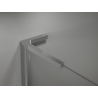 Mexen Kioto L Walk-in zuhanyfal 90 x 200 cm, fehér ombre 8 mm, króm - 800-090-103-01-86
