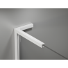 Mexen Kioto L Walk-in zuhanyfal 80 x 200 cm, fehér ombre 8 mm, fehér - 800-080-103-20-86