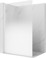 Mexen Kioto L Walk-in zuhanyfal 120 x 200 cm, ombre fehér 8 mm, fehér - 800-120-103-20-86