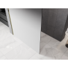 Mexen Kioto L Walk-in zuhanyfal 80 x 200 cm, fehér ombre 8 mm, arany - 800-080-103-50-86