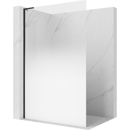 Mexen Kioto L Walk-in zuhanyfal, 90 x 200 cm, fehér ombre, 8 mm, fekete - 800-090-103-70-86