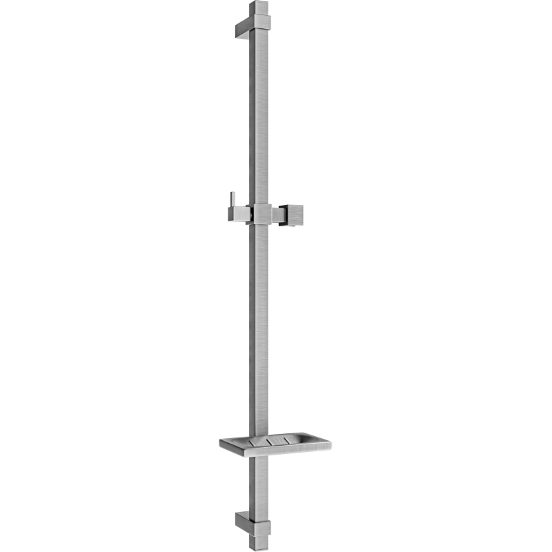 Mexen DQ zuhanyrúd szappantartóval 80 cm, grafit - 79381-66
