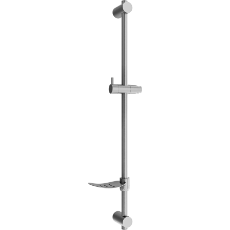 Mexen DF bară de duș cu săpunieră 80 cm, gri închis periat - 79382-66