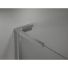 Mexen Kioto L Walk-in zuhanyfal 70 x 200 cm, ombre fekete 8 mm, króm - 800-070-103-01-76