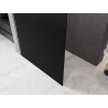 Mexen Kioto L 90 x 200 cm-es zuhanyfal Walk-in, fekete ombre, kefélt réz, 8 mm - 800-090-103-65-76