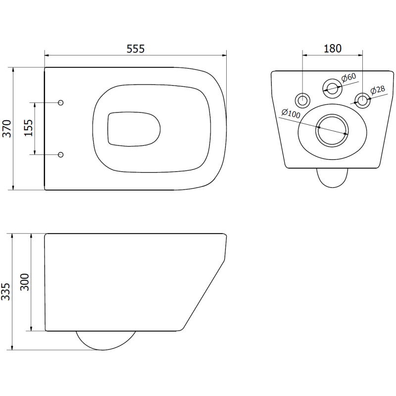 Mexen Riva Tex Air Slim WC falszerkezet pneumatikus rendszerrel Tornado WC csészével és lassan záródó deszkával, fehér