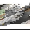 Mexen Diego Chiuvetă de granit cu 1 compartiment și baterie de bucătărie Telma, Albă - 6512-20-670200-20