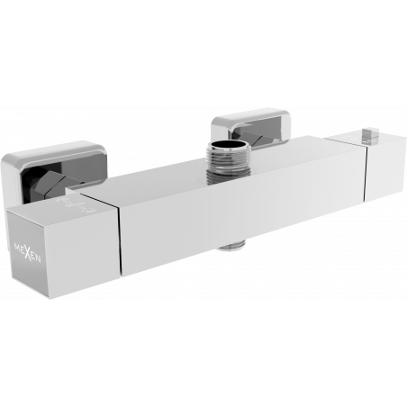 Mexen Cube baterie de duș termostatică, crom - 77250-00