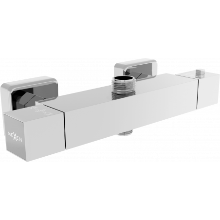 Mexen Cube termosztatikus zuhanycsapok, Króm - 77250-00
