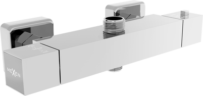 Mexen Cube baterie de duș termostatică, crom - 77250-00
