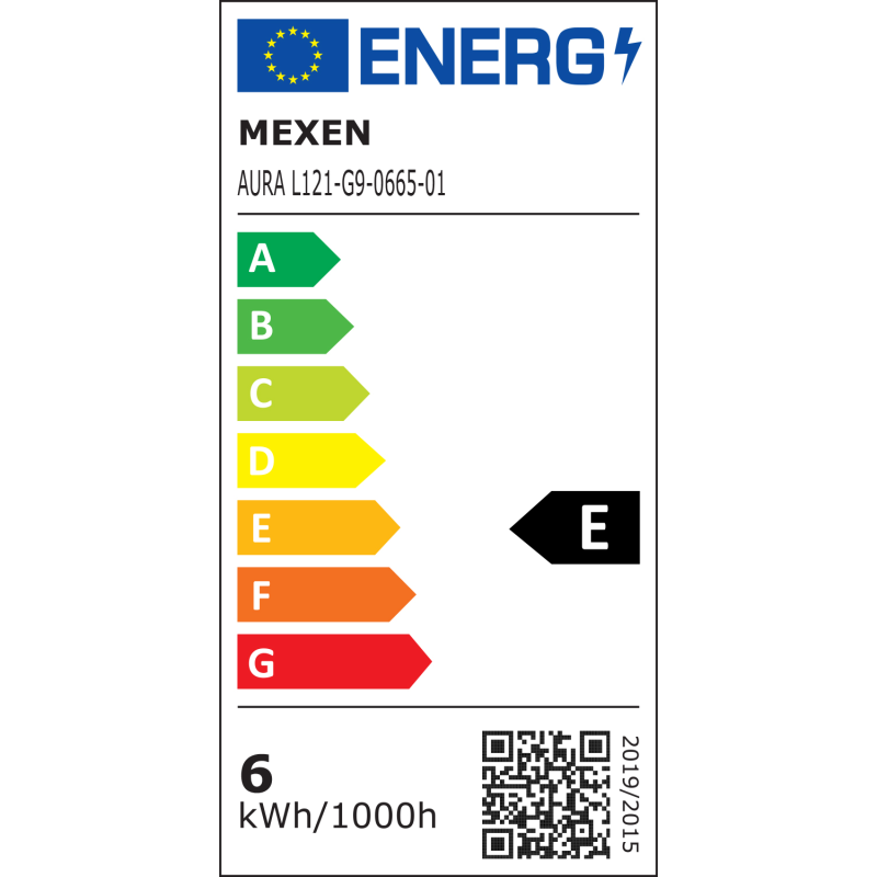 Mexen Aura LED izzó G9, 6W, Hideg - 6500K, 680 lm - L121-G9-0665-01
